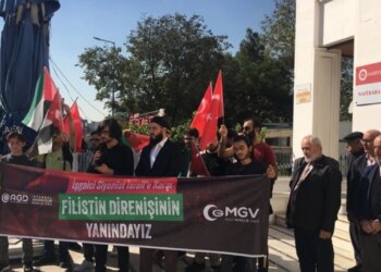 AGD’li Boğaziçi Üniversitesi Öğrencilerinden Filistin’e Destek