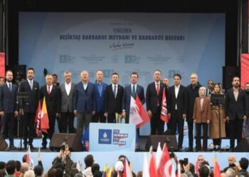 Beşiktaş Barbaros Meydanı ve Bulvarı Açılış Töreni Yapıldı