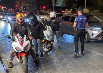 Beşiktaş’ta Motosiklet Denetimi Yapıldı