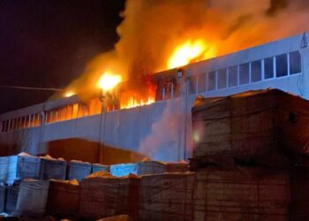 Bilecik’te Bulunan Seramik Fabrikasında Yangın Çıktı