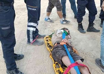 Çorlu’da Maden Sahasında Düşen Fransız Turist Hastaneye Kaldırıldı