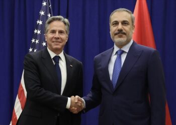 Dışişleri Bakanı Hakan Fidan, ABD Dışişleri Bakanı Blinken İle Görüştü