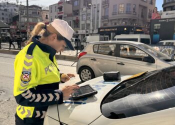 Dron Destekli Yaya Geçidi Denetiminde Sürücülere Ceza Kesildi