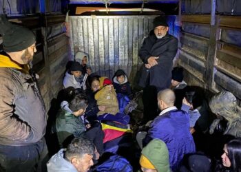 Edirne’de 17 Düzensiz Göçmen Yakalandı