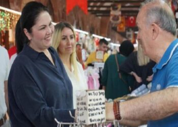 Edirne’de AK Parti’den Selimiye Arastası’na ziyaret