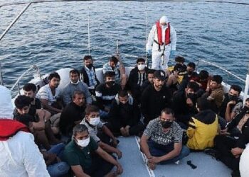 Erenköy Açıklarındaki Operasyonda 25 Suriyeli Düzensiz Göçmen Yakalandı