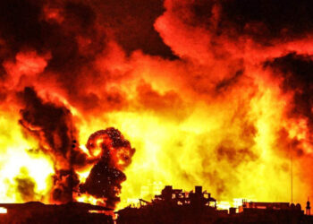 Gazze Şeridi Ateşler İçinde Kaldı! Her Yer Yanıyor