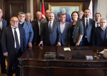 İçişleri Bakan Yardımcısı Turan Çanakkaleli Muhtarları Ağırladı