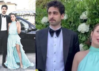 İrem Sak 11 Yaş Küçük Sevgilisiyle Düğünde Boy Gösterdi