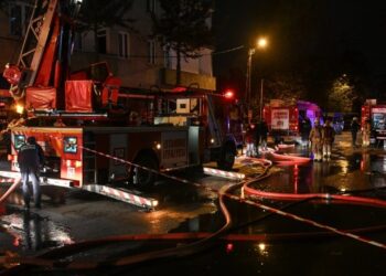 İş Yerinde Çıkan Yangın Söndürüldü