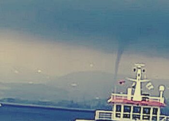 İzmit Körfezi’nde Hortum Oluştu