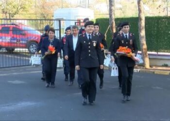 Jandarma Ekipleri Öğretmenleri Ziyaret Etti