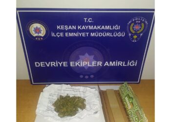 Keşan’da Uyuşturucu Operasyonu