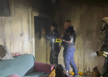 Kocaeli’de Bir Apartman Dairesinde Yangın Çıktı