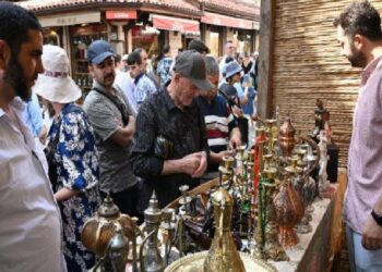 Konya Tarihi Bedesten’te alışveriş rahmeti