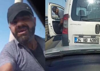 Köprüde Trafik Anlaşmazlığı Korku Dolu Anlara Yol Açtı