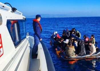 Midilli Adasına Gitmek İsteyen Göçmenler Kurtarıldı