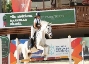 Minik binicilerin kalbi Kocaeli’de attı