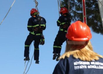 Muğla’da istekli itfaiyeciler sertifikalandı