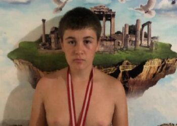 Muğlalı güreşçiler Beşpınar’da güreşti