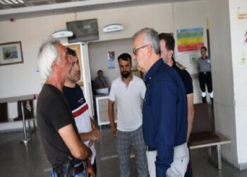 Mustafa Helvacıoğlu’ndan taziye ziyareti