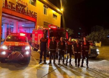 Nevşehir itfaiyesi Kemer’e gitti