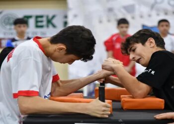 Okul Sporları Gençler Bilek Güreşi Grup Müsabakaları Tekirdağ’da Yapıldı