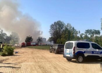 Osmangazi’deki Fidanlık Yangını İtfaiye Ekiplerince Kontrol Altına Alındı