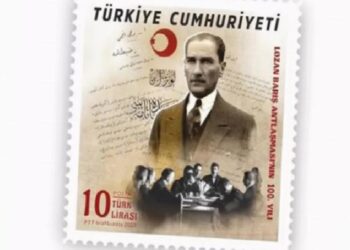 PTT’den Lozan’ın 100. yıl anısına özel pul