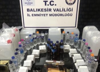 Sahte Alkol Operasyonunda 3 Şüpheli Yakalandı