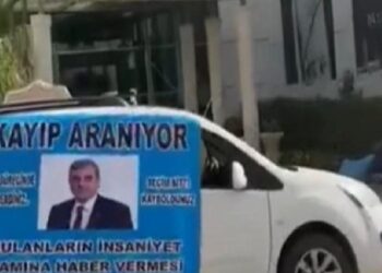Şanlıurfa’da Lideri pankartla arıyorlar!