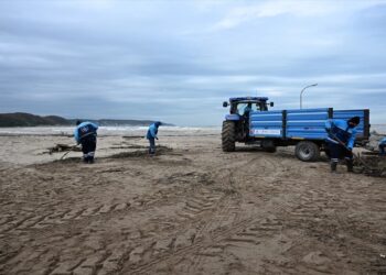 Şile’de Yaşanan Sel Felaketinin Ardından Temizlik Çalışmaları Başladı