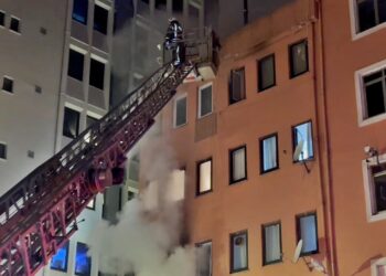 Şişli’de Apartman Yangını