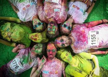 Soğanlı Botanik Park’ta Renkli Koşu Festivali