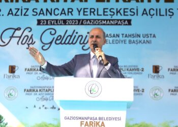 TBMM Başkanı Numan Kurtulmuş Gaziosmanpaşa’da Kitaplı Kahve Açılış Töreninde Konuştu