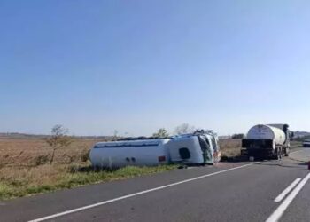 Tekirdağ’da Devrilen Tankerin Sürücüsü Hayatını Kaybetti