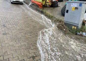 Tekirdağ’da Şiddetli Sağanak Trafikte Zor Anlar Yarattı