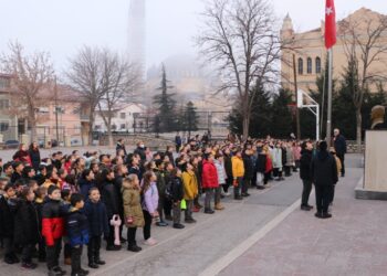Trakya’da Okullarda Şehitler İçin Saygı Duruşunda Bulunuldu
