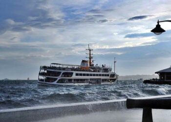 Vapur Seferlerine Hava Koşulları Engeli