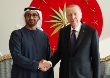 Cumhurbaşkanı Erdoğan BAE Devlet Başkanı Al Nahyan İle Görüştü