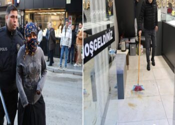 Kuyumcudan Altın Çalmaya Çalışan 5 Hırsız Yakalandı