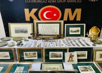 Kırklareli Merkezli 11 İlde Tarihi Eser Kaçakçılığı Operasyonunda 20 Şüpheli Yakalandı