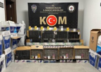 Tekirdağ’da 230 Bin Makaron Ele Geçirildi