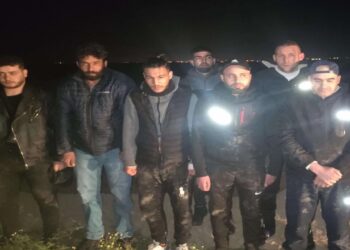Edirne’de Sınırda 7 Düzensiz Göçmen Yakalandı