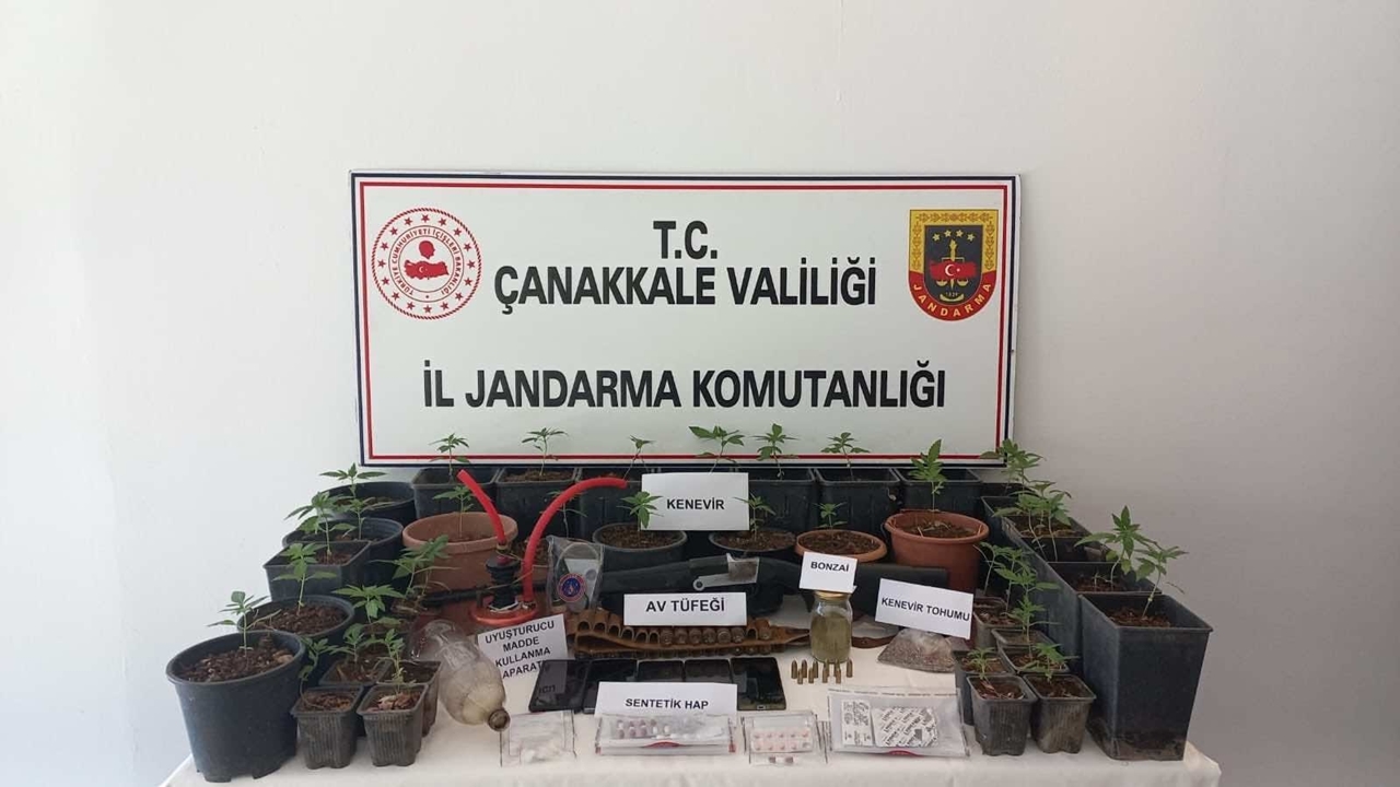 Çanakkale’de Uyuşturucu Operasyonu