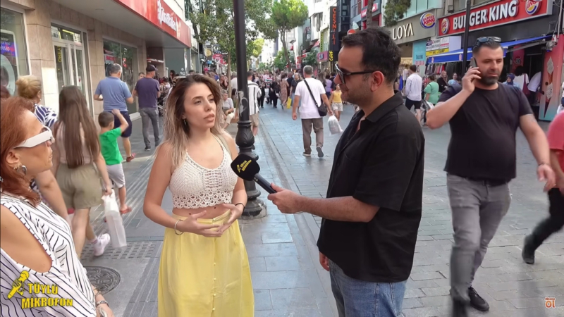 AK Parti’ye Hakaret Eden Kadın