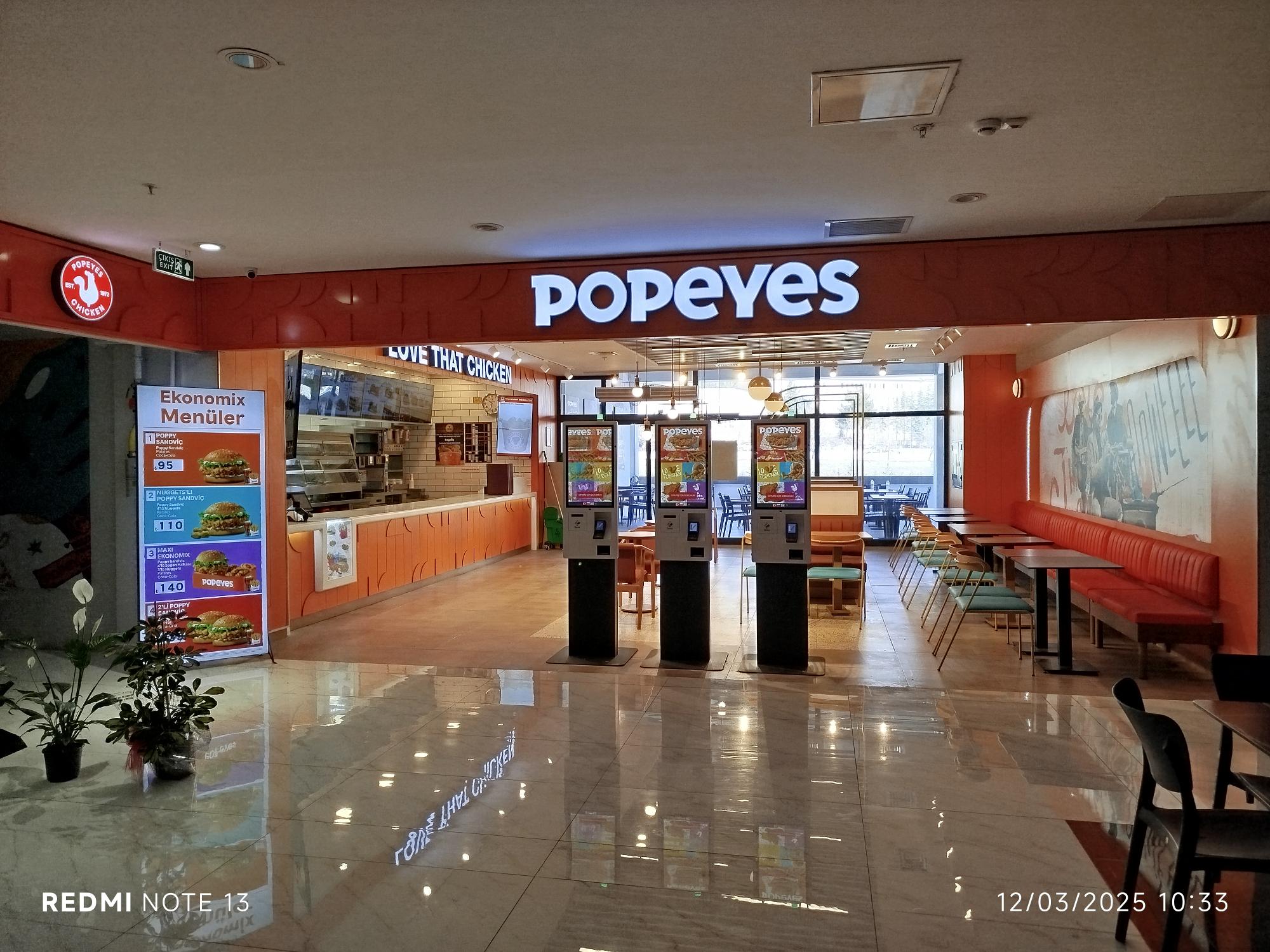 POPEYES®, MALATYA CITY OUTLET AVM’DE HİZMETE AÇILDI!