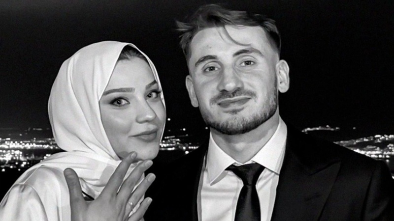 Milli Futbolcu Kerem Aktürkoğlu Hayatını Ceren Azak ile Birleştirdi