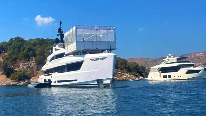 Acun Ilıcalı’nın Lüks Yatı Göcek’te Görüntülendi