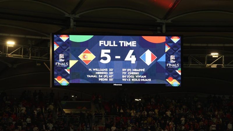 İspanya, Fransa’yı 5-4 Mağlup Ederek UEFA Uluslar Ligi Finaline Yükseldi